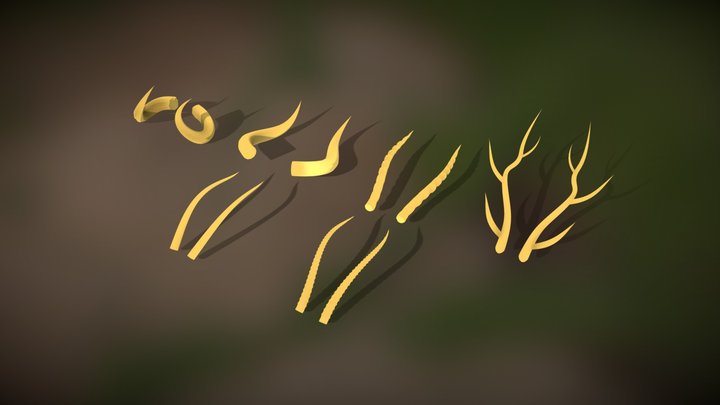 Horns 3D Model