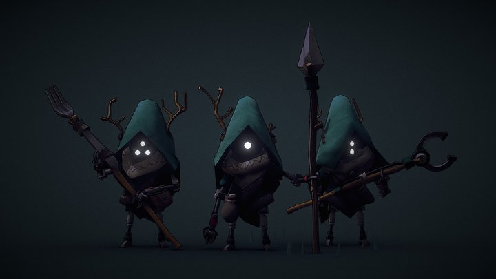 Forest Scavengers 3D Model