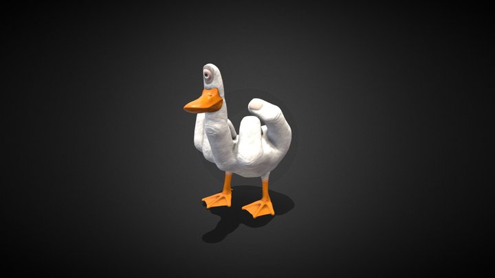 Duck you 3D Model